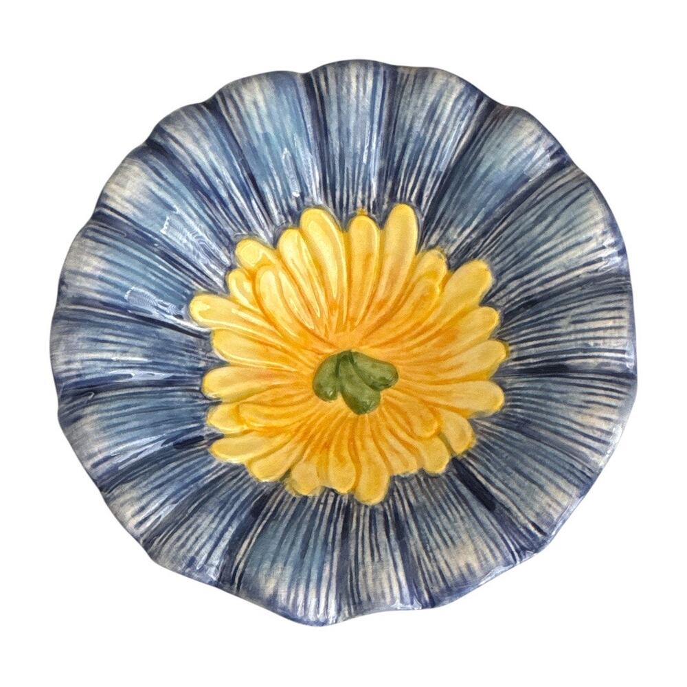 Portmeirion Botanical Hummingbird Morning Glory Shaped Bowl